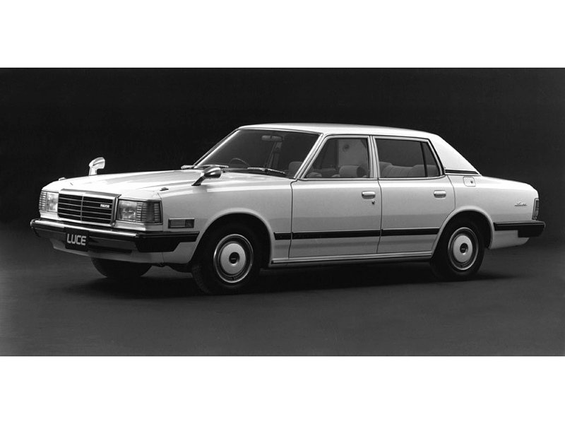 Mazda Luce (LA4MS, LA4VS) 3 поколение, рестайлинг, седан (10.1979 - 09.1981)